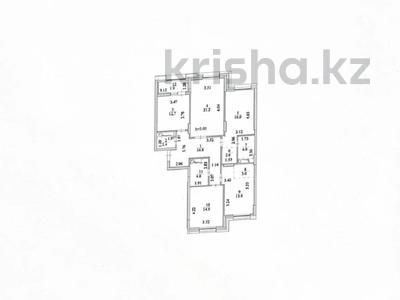 4-комнатная квартира · 115 м² · 7/9 этаж, Хусейн бен Талал 30 за 80 млн ₸ в Астане, Есильский р-н