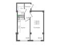 1-бөлмелі пәтер · 40 м², Боткина 12/2, бағасы: 26 млн ₸ в Алматы, Жетысуский р-н — фото 3