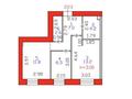 2-комнатная квартира · 46.4 м² · 2/9 этаж, Е-15 13 за 35.5 млн ₸ в Астане, Нура р-н — фото 28
