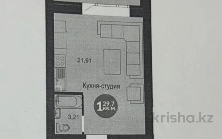 1-комнатная квартира · 22 м² · 7/9 этаж, Шоссе Коргалжын за 10.5 млн ₸ в Астане — фото 24