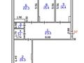 3-комнатная квартира · 103 м² · 3/5 этаж, 9-й микрорайон, Шығыс за 40.5 млн ₸ в Талдыкоргане
