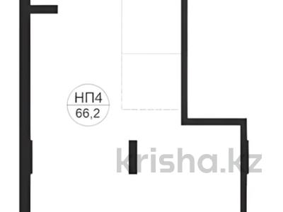 Свободное назначение, офисы, магазины и бутики, склады, общепит, салоны красоты, бани, гостиницы и зоны отдыха, медцентры и аптеки, образование, развлечения · 66.2 м² за ~ 41.8 млн ₸ в Астане, Нура р-н
