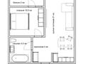 2-бөлмелі пәтер, 41.8 м², 6/9 қабат, Розы Баглановой 3/1 — Magnum на Туране, бағасы: 25.9 млн 〒 в Астане, Нура р-н — фото 25