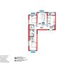3-комнатная квартира · 91.6 м² · 12/12 этаж, мкр Акжар, Белжайлау 47а за 60.5 млн ₸ в Алматы, Наурызбайский р-н
