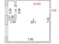 1-комнатная квартира · 54.7 м² · 10/18 этаж, мкр Новый Город, Ержанова 63/2 за 30 млн ₸ в Караганде, Казыбек би р-н — фото 5