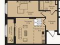 2-бөлмелі пәтер · 61 м² · 11/18 қабат, Кошкарбаева 1/6 — Момышулы, бағасы: 55 млн ₸ в Астане — фото 2