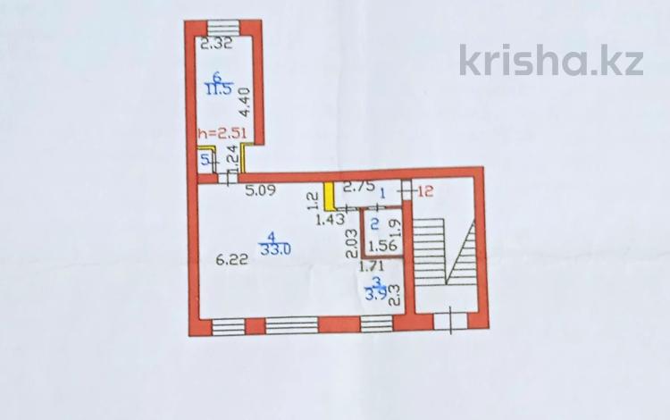 3-комнатная квартира, 55 м², 1/2 этаж, Торговая — Парковая за 4.5 млн 〒 в Шахтинске — фото 2