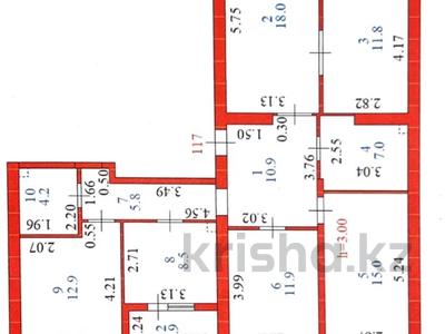 5-бөлмелі пәтер · 117 м², Казыбек би 7/1, бағасы: 75 млн ₸ в Астане, Нура р-н