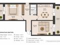 2-бөлмелі пәтер · 63 м² · 1/9 қабат, Казыбек би 5А, бағасы: 44 млн ₸ в Астане, Есильский р-н — фото 19