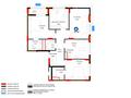 4-бөлмелі пәтер · 97.8 м² · 7/9 қабат, Сагадат Нурмагамбетов 17, бағасы: 67.5 млн ₸ в Астане, Сарайшык р-н