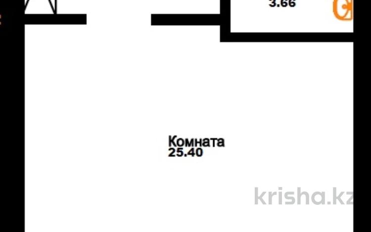 1-бөлмелі пәтер · 24.66 м² · 3/5 қабат, Иманова 37 — Бейсекбаева, бағасы: ~ 12 млн ₸ в Астане, р-н Байконур — фото 2