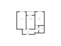 2-бөлмелі пәтер · 60.3 м² · 6/9 қабат, Береке 60, бағасы: 30 млн ₸ в Костанае — фото 6