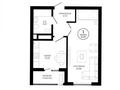 1-комнатная квартира · 40 м² · 4/9 этаж, Ильяс Омарова 25 — Мухамедханова за 25.9 млн ₸ в Астане, Нура р-н — фото 2