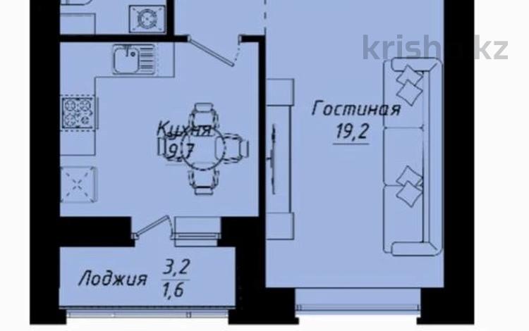 1-бөлмелі пәтер · 39 м², Пересечение ул Казыбек Би и Е75,Е77 (рядом с пересечением улиц Туран и Улы дала) ии 40 — САМАЯ НИЗКАЯ ЦЕНА, бағасы: 21.5 млн ₸ в Астане, Нура р-н — фото 2