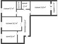 3-комнатная квартира · 68 м² · 5/9 этаж, Валиханово за 26 млн ₸ в Кокшетау — фото 14