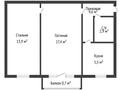 2-комнатная квартира · 45 м² · 5/5 этаж, Маресьева за 9.5 млн ₸ в Актобе — фото 3