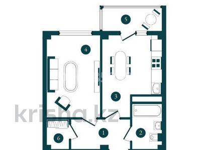 2-комнатная квартира · 41 м² · 6/10 этаж, мкр Бозарык 3195/1 за 19 млн ₸ в Шымкенте, Абайский р-н