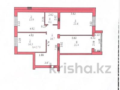 3-комнатная квартира · 96 м² · 2/5 этаж, мкр. Алтын орда за 25 млн 〒 в Актобе