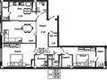 3-комнатная квартира · 104.4 м² · 10/10 этаж, 8-й микрорайон 26/4 за ~ 47 млн ₸ в Шымкенте, Туран р-н — фото 2