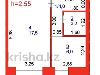 1-комнатная квартира · 30.7 м² · 1/5 этаж, Олжабай батыра 54/2 за 12.9 млн ₸ в Павлодаре