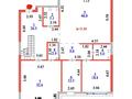7-комнатная квартира · 315.6 м² · 3/4 этаж, Аккемер 32а — Ж. м. Тельман за 209.5 млн ₸ в Астане, Есильский р-н — фото 6