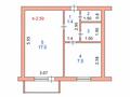 1-комнатная квартира · 33.7 м² · 1/5 этаж, Назарбаева за ~ 15.3 млн ₸ в Петропавловске — фото 10