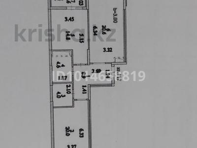2-комнатная квартира · 74 м² · 9/12 этаж, Е 882 7 за 41 млн ₸ в Астане, Нура р-н