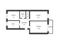 3-комнатная квартира, 56.5 м², 5/5 этаж, амангельди за 23 млн 〒 в Костанае — фото 15