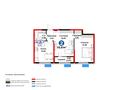 2-комнатная квартира · 56 м², ул. Алатау батыра за 27.6 млн ₸ в Шымкенте, Абайский р-н