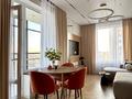 3-комнатная квартира · 68.9 м² · 18 этаж, Нажимеденова 7а — Пересечение ул Жургенова за 59.9 млн ₸ в Астане, Алматы р-н