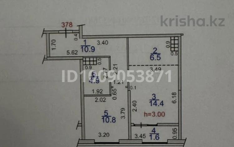 2-комнатная квартира · 49.1 м² · 9/9 этаж, Навои 58/4 — Выше Жандосова за 49 млн ₸ в Алматы, Ауэзовский р-н — фото 2