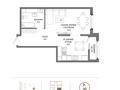 1-комнатная квартира · 40.6 м², Пр. Мангилик ел, напротив республиканской мечети за ~ 24.4 млн ₸ в Астане, Есильский р-н — фото 2