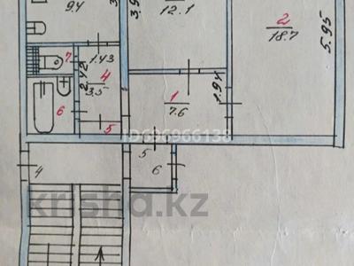 2-комнатная квартира · 55.4 м² · 2/2 этаж, Омарова за 6 млн ₸ в Октябрьский