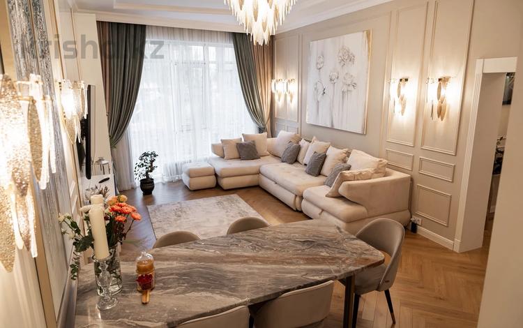 3-бөлмелі пәтер · 110 м² · 2/8 қабат, Арайлы 12, бағасы: 138.5 млн ₸ в Алматы, Бостандыкский р-н — фото 2