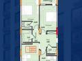 3-комнатная квартира, 89.65 м², 2/9 этаж, Гашека 5а за ~ 34.5 млн 〒 в Костанае