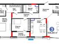 3-комнатная квартира · 109 м² · 4/13 этаж, Мангилик Ел 57 — Национальный банк за 108.7 млн 〒 в Астане