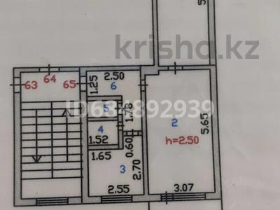2-комнатная квартира, 45 м², 5/5 этаж, Караменде-Би 72 за 7.7 млн 〒 в Балхаше