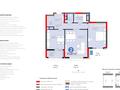 2-комнатная квартира · 78 м² · 13/15 этаж, Турар Рыскулов 3 — ТОПОВАЯ ЛОКАЦИЯ за 62 млн 〒 в Астане, Есильский р-н