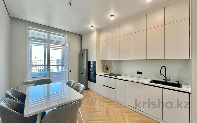 3-комнатная квартира · 100 м² · 8/12 этаж, Аль-Фараби 1/1 за 88 млн ₸ в Астане, Есильский р-н — фото 2