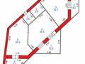 2-комнатная квартира · 64 м² · 5/9 этаж, Сауран 5а за 34 млн ₸ в Астане, Есильский р-н — фото 2