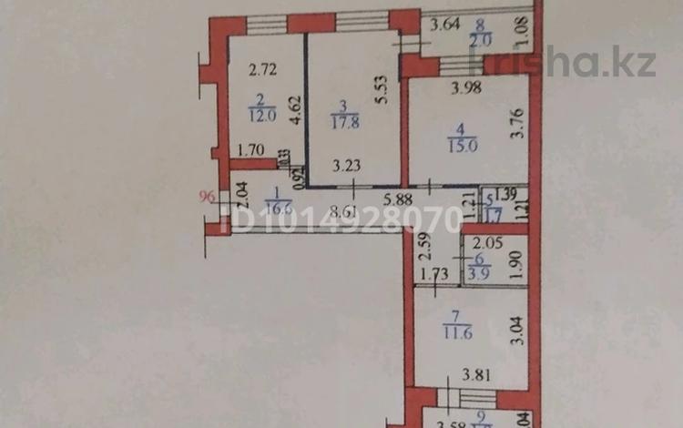 3-комнатная квартира · 82 м² · 5/5 этаж, Молдагуловада 17/4 за 30 млн ₸ в Усть-Каменогорске — фото 2