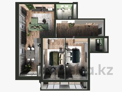3-бөлмелі пәтер · 104.6 м² · 12/12 қабат, Аскарова 8 — Саина, бағасы: 93.6 млн ₸ в Алматы, Ауэзовский р-н