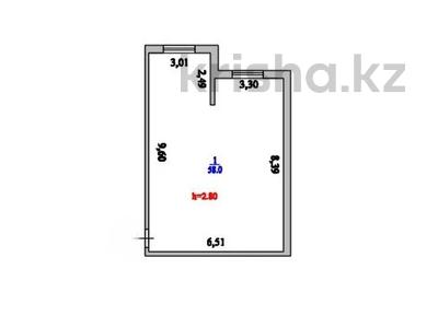 2-комнатная квартира · 58 м² · 1/10 этаж, Аэропортная за 29 млн ₸ в 