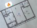 2-бөлмелі пәтер · 70 м² · 2/9 қабат, Абикен Бектуров 3, бағасы: 52 млн ₸ в Астане, Есильский р-н — фото 17