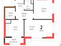 2-бөлмелі пәтер · 65.45 м² · 14/18 қабат, Победы 2, бағасы: 42 млн ₸ в Усть-Каменогорске — фото 6