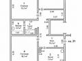 3-бөлмелі пәтер · 74.2 м² · 7/9 қабат, Розыбакиева 23 — Есена Дуйсенова, бағасы: 49 млн ₸ в Алматы, Алмалинский р-н — фото 17