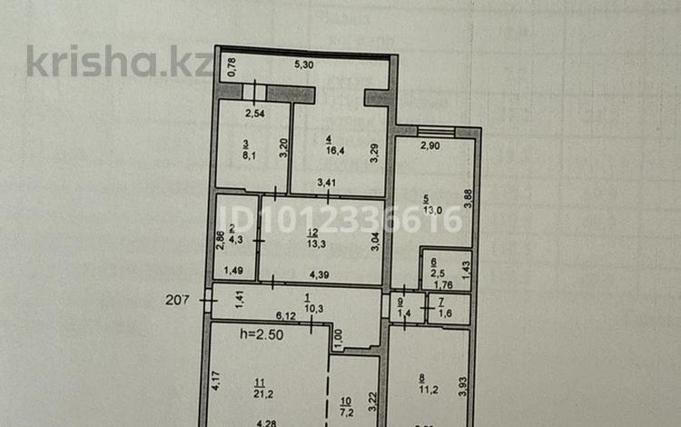 4-бөлмелі пәтер · 112 м² · 2/10 қабат, М.Горького 37, бағасы: 50 млн ₸ в Павлодаре — фото 2