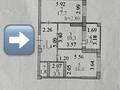 2-бөлмелі пәтер · 63 м² · 2/10 қабат, Рыскулбекова 16, бағасы: 24.9 млн ₸ в Астане, Алматы р-н — фото 2