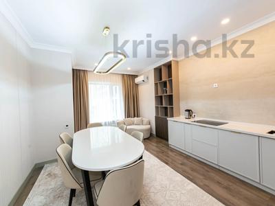 2-комнатная квартира · 76.5 м² · 2/14 этаж, Кабанбай Батыра 56а за 75 млн 〒 в Астане