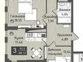 3-бөлмелі пәтер · 93.7 м² · 18/22 қабат, Акмешит 1, бағасы: 100 млн ₸ в Астане, Есильский р-н — фото 3